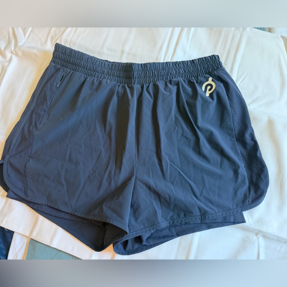 Peloton Double Layer Run Short Women’s Large -Running Track and Field Sports